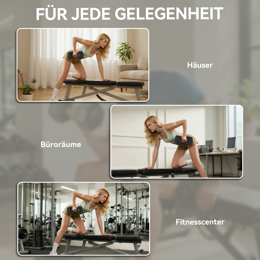 Håndvægt, 35 kg håndvægt, vægtstang, vægt, skridsikkert greb, sort + sølv