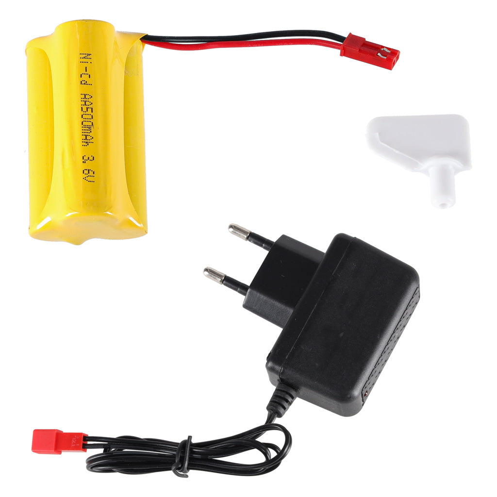 RC-båd 4CH mini CP802 rød
