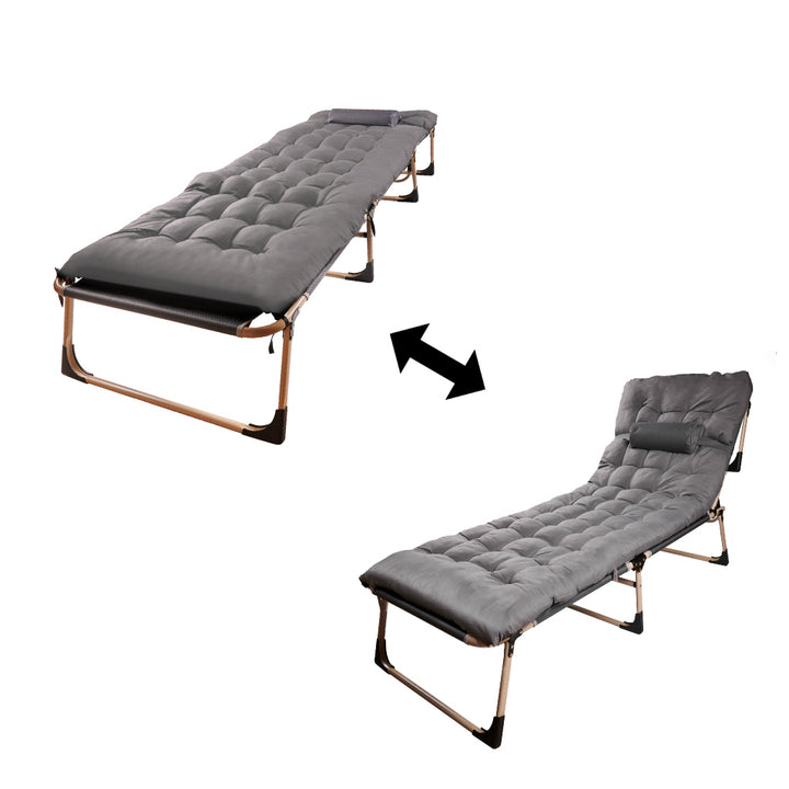 Field foldbar rejseseng 198 lysegrå