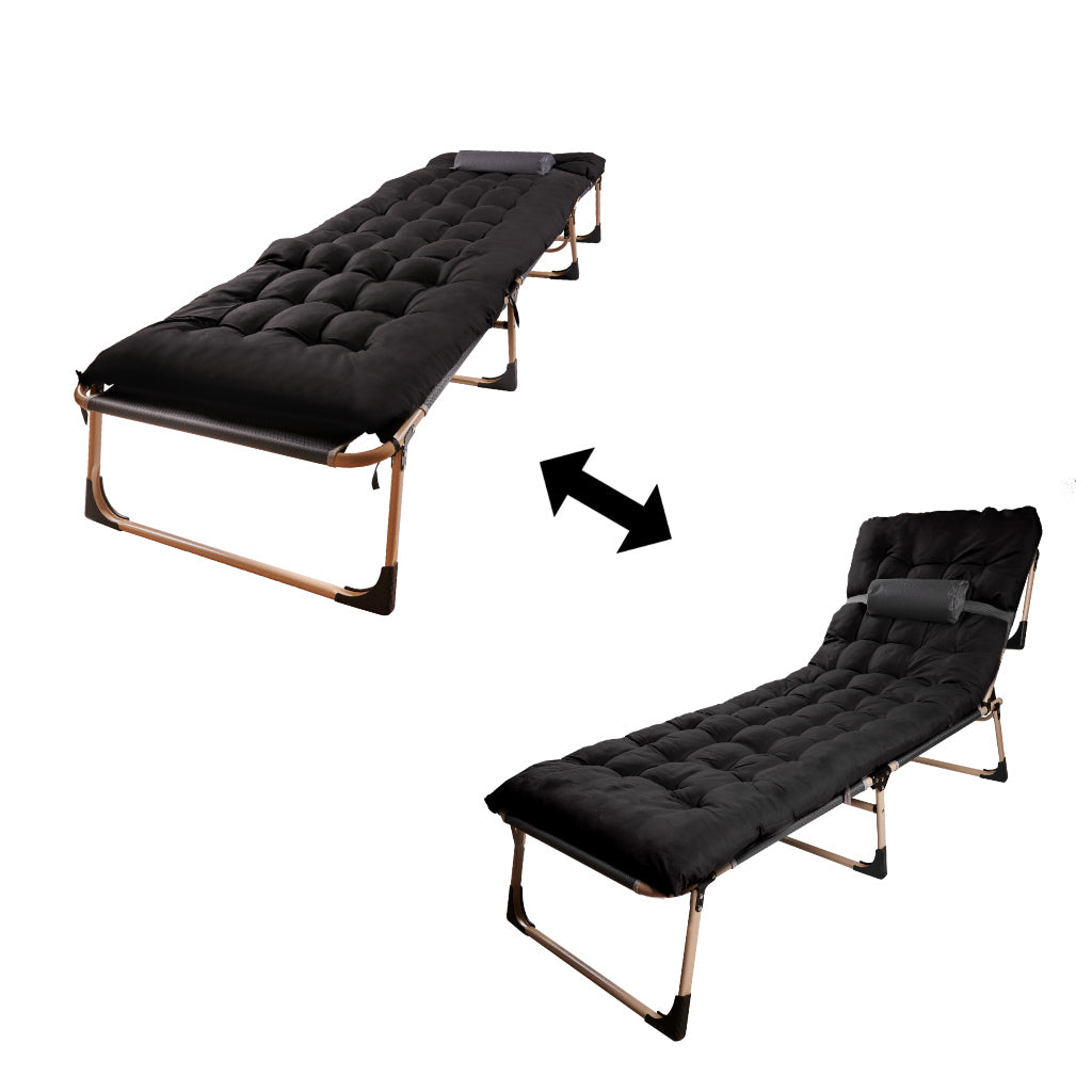 Field sammenklappelig rejseseng 198 sort