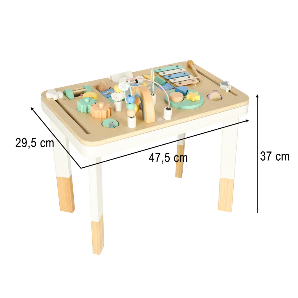 Lulilo Farverigt Montessori manipulationsbord