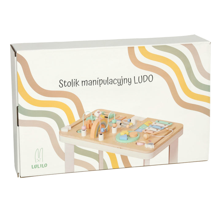 Lulilo Farverigt Montessori manipulationsbord