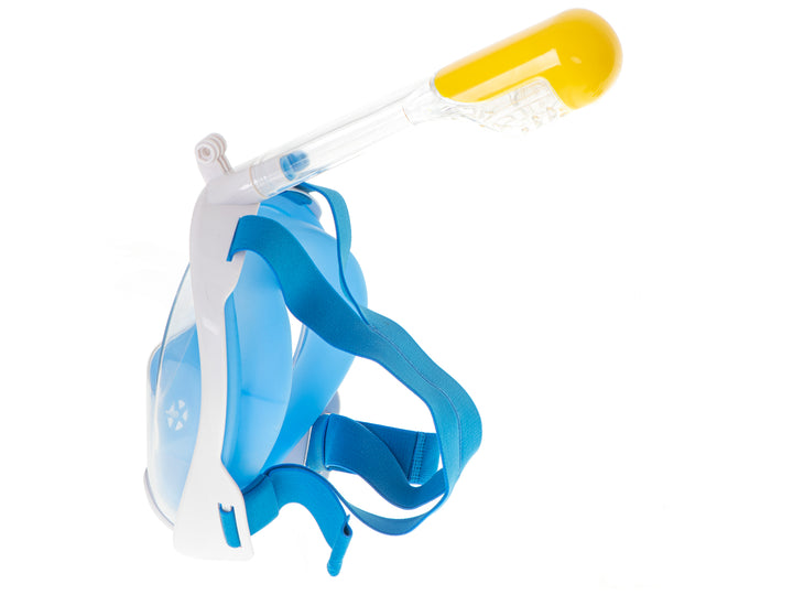 Fuld foldbar snorkelmaske S/M blå