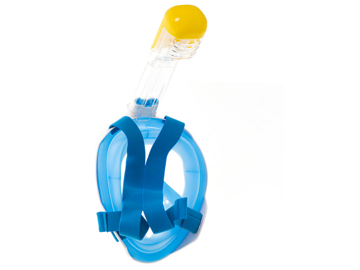 Fuld foldbar snorkelmaske S/M blå