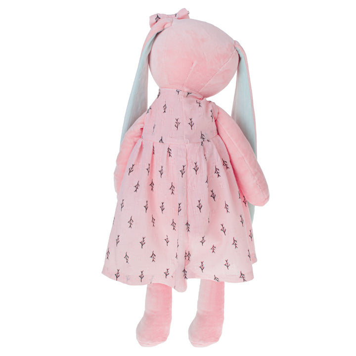 Plys maskot kanin lyserød 52cm