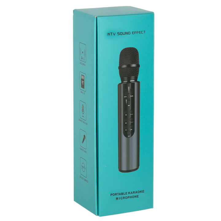 Trådløs Bluetooth karaoke-mikrofon i guld