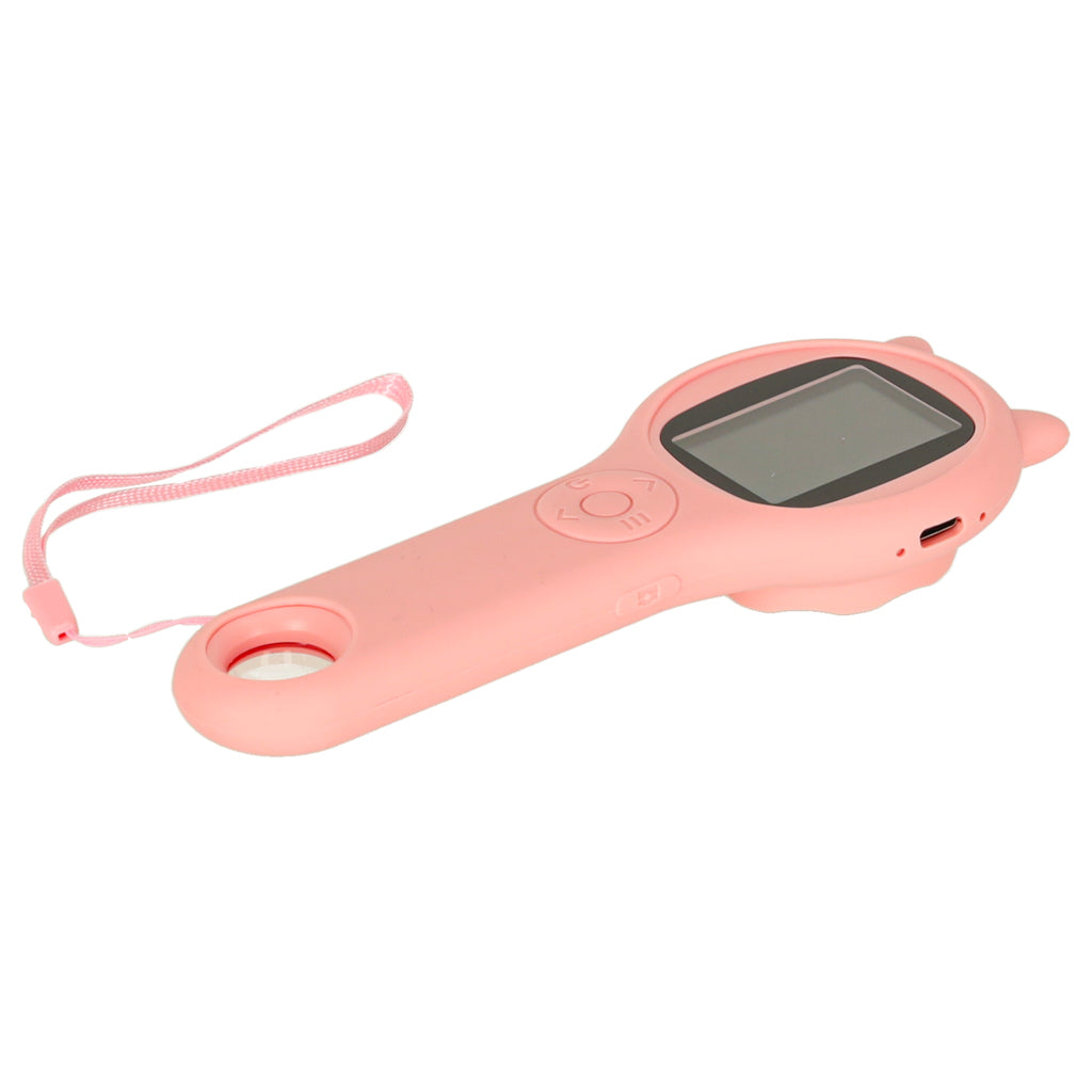 Optisk mikroskopforstørrelsesglas digitalt 500x 2Mpx pink