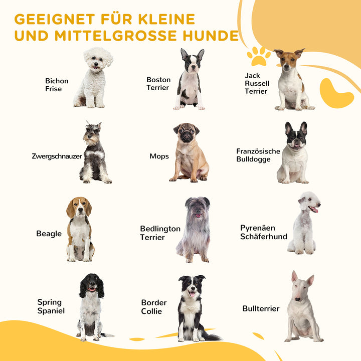 Hundegitter, fritstående, justerbar sikkerhedsgitter med fødder, 155 x 76 cm, træ, foldbar, trappegitter til trapper, døre, køkken, entre, 3 paneler, mørkebrun