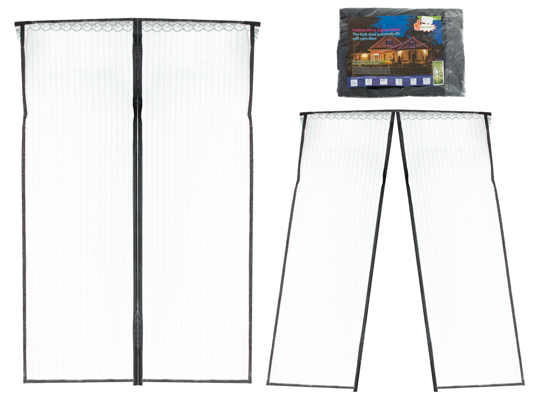 Magnetisk myggenet til døren 100x210cm