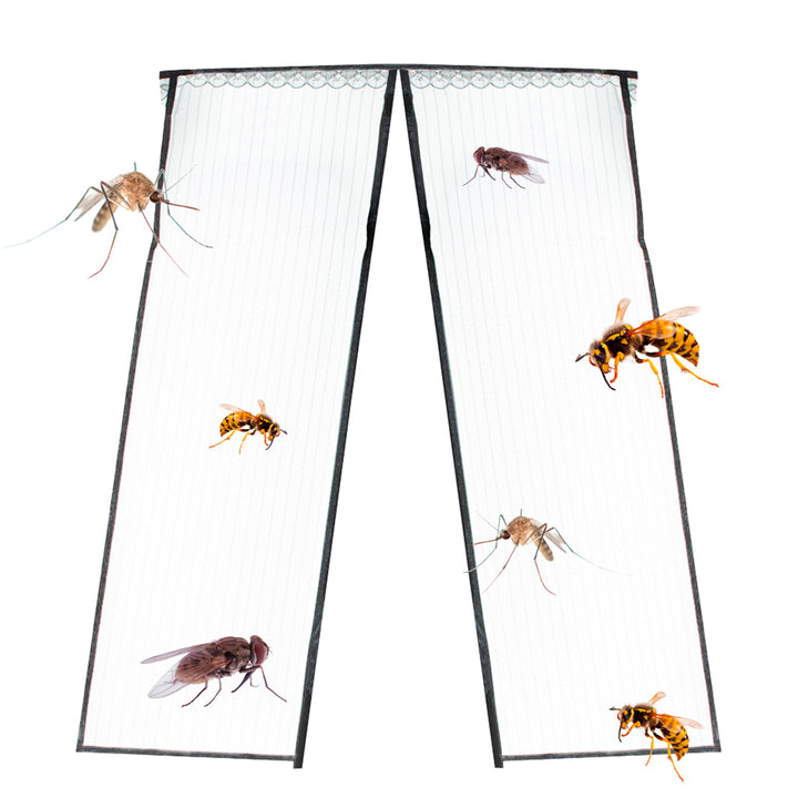 Magnetisk myggenet til døren 100x210cm