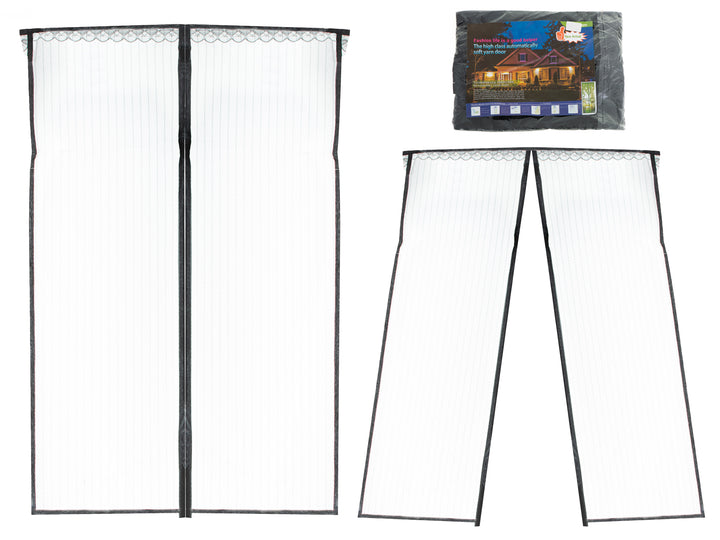 Magnetisk myggenet til døren 85x210cm