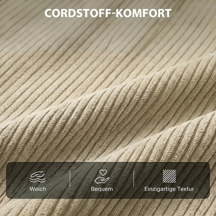 Sovestol 3 i 1 sovesofa med sengefunktion, 90x190 cm Beige