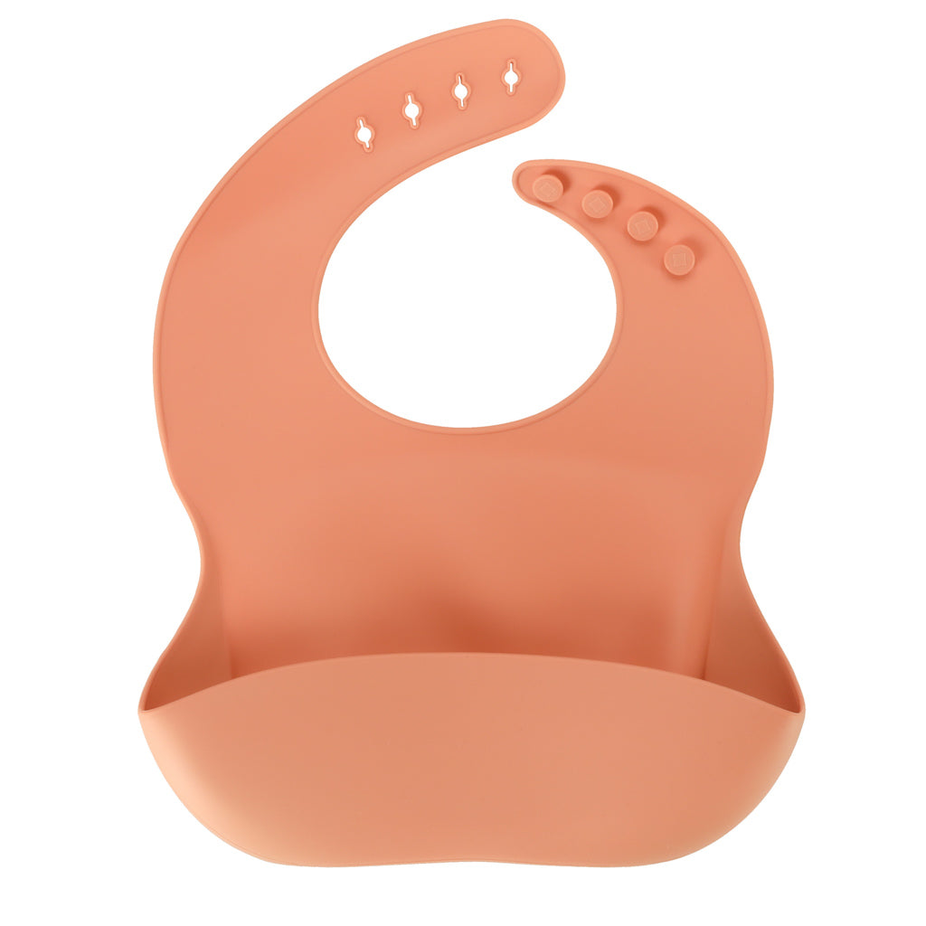 Silikoneskåle til babyer babybordsæt med 4 dele orange bamse