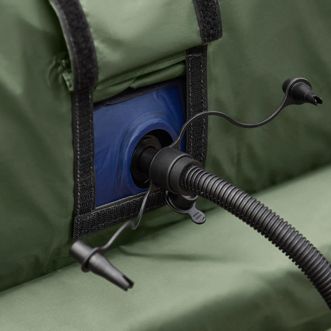 4-i-1 campingtelt til 2 personer i grøn (193 x 145 x 185 cm)