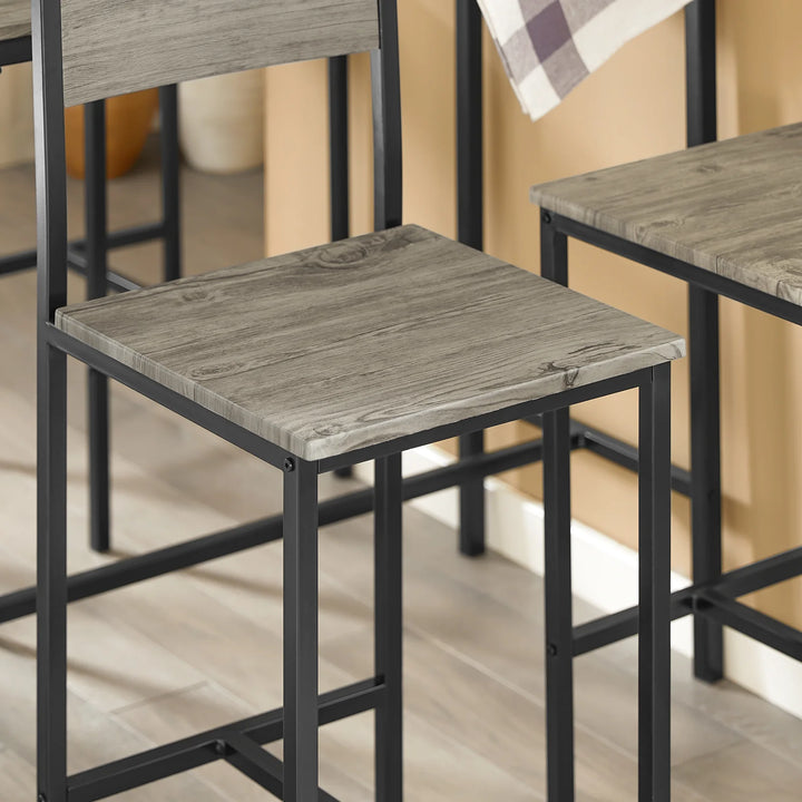 Højt altanbord med 4 stole