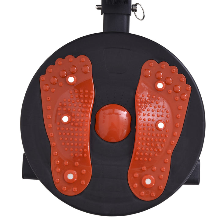 Sit-up bænk sammenklappelig multifunktionel vægtbænk med modstand, træningsbænk til helkropstræning flad bænk skråbænk mavetræner til hjemmegym fitnessbænk op til 120 kg