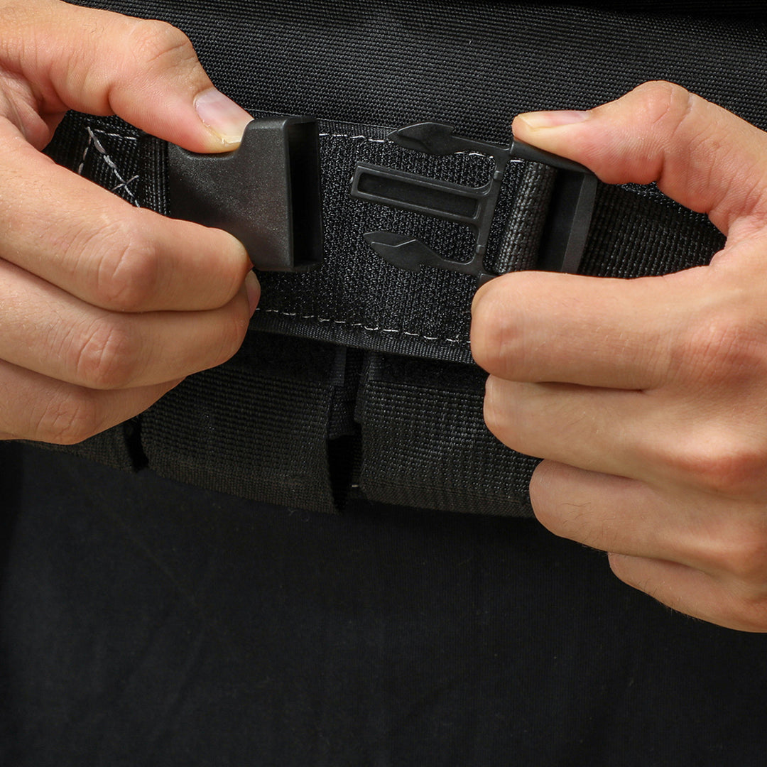 20 Kg justerbar vægtvest med justerbare stropper og reflekterende striber, til mænd og kvinder