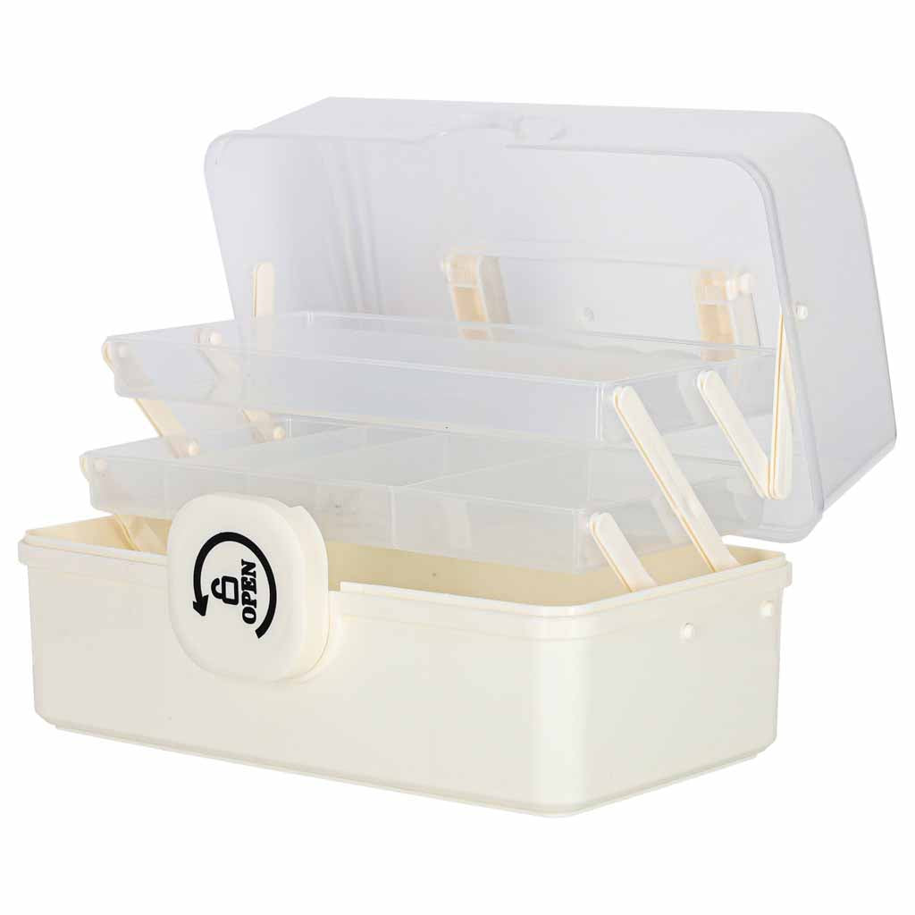 Organizer medicinbeholder medicinopbevaring medicinskab 29x16x15cm