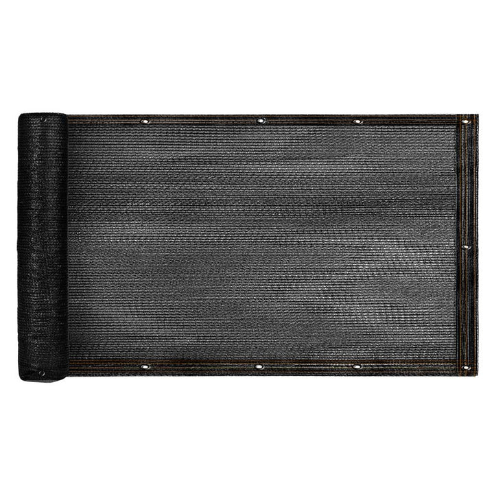 Balkonoverdækning LUARO maskeringsmåtte skyggenet til balkonterrasse 150g/m2 105x500cm UV