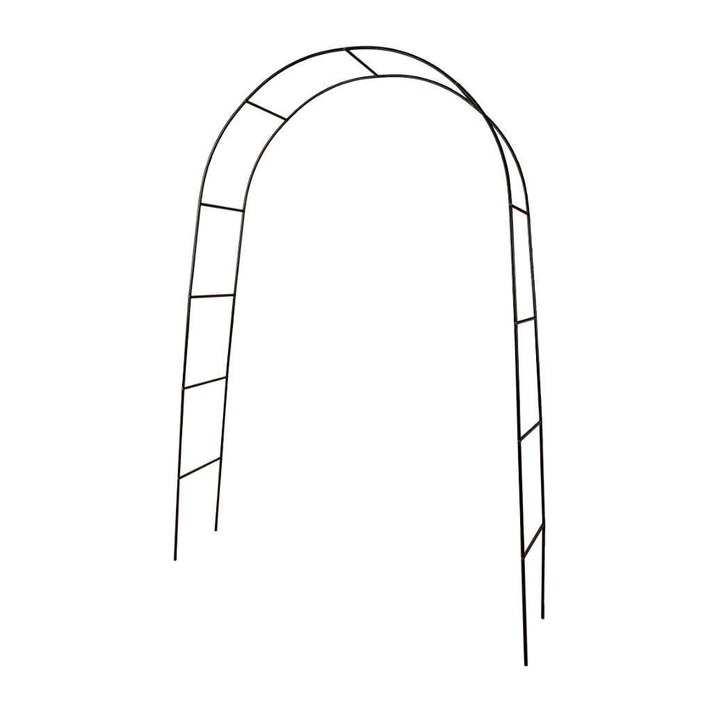 Havepergola bueholder til roser, blomster, vedbend, slyngplanter, metal 240 x 140 cm