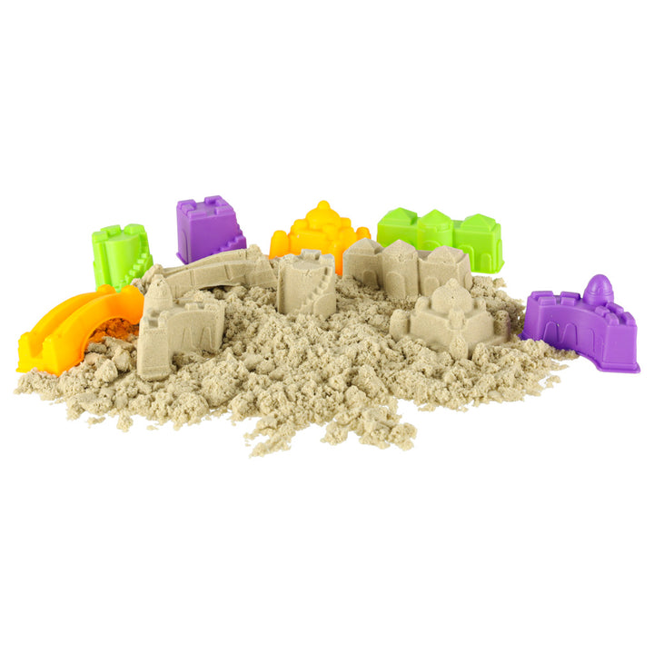 Sand til børn 1100g slot køretøjer forme figurer kreativt sæt