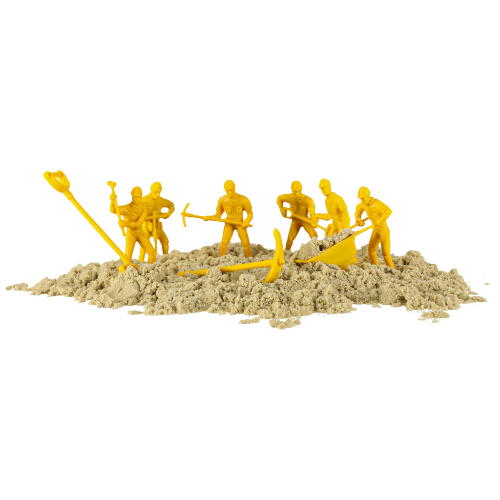 Sand til børn 1100g slot køretøjer forme figurer kreativt sæt