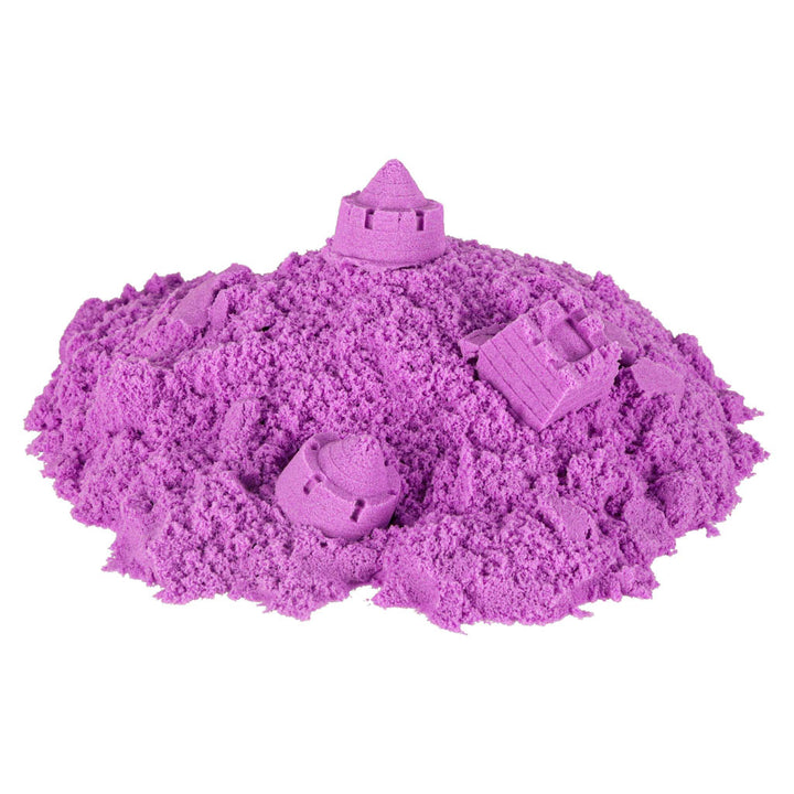 Kinetisk sand 1 kg i en pose lilla
