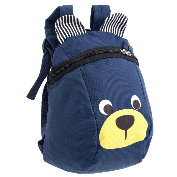 Børnehaverygsæk børnerygsæk bamse marineblå