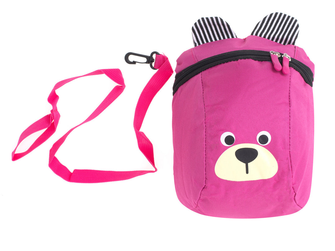 Børnehaverygsæk børnerygsæk bamse pink
