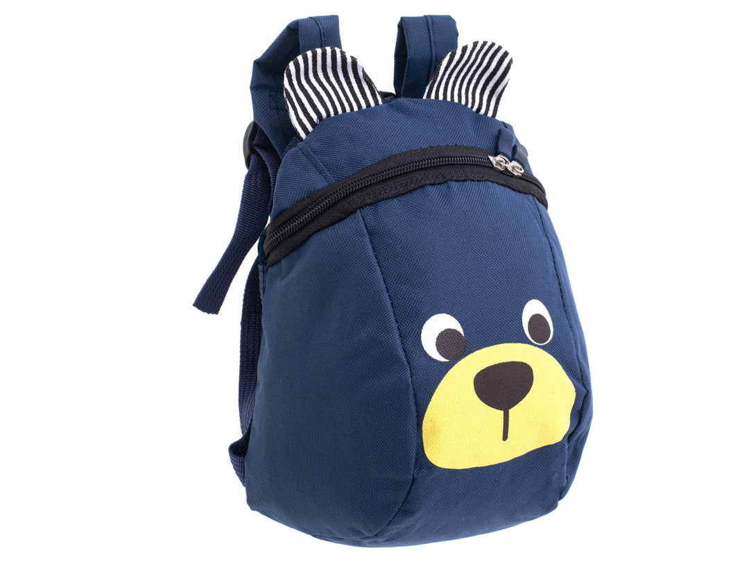 Børnehaverygsæk børnerygsæk bamse marineblå
