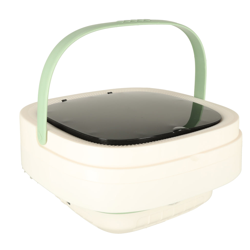 Mini foldbar bærbar vaskemaskine 12L grøn