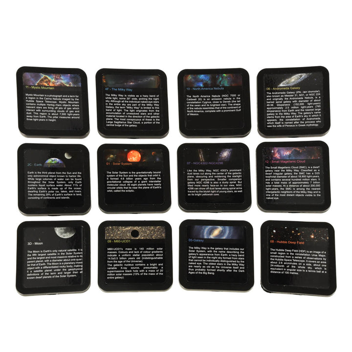 USB LED 12 disk stjerneprojektor
