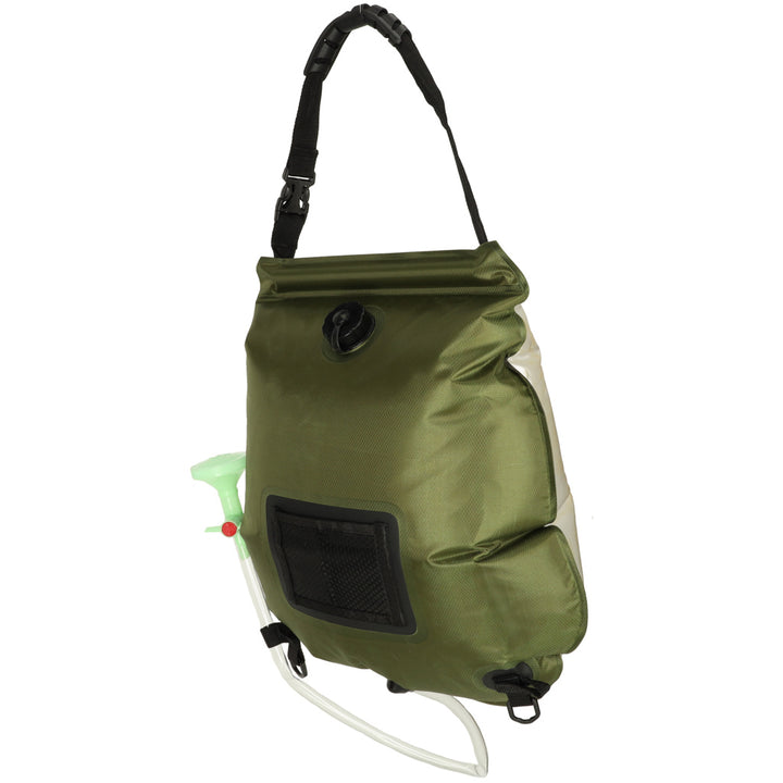 20L XXL solcelledrevet campingbruser med termometer