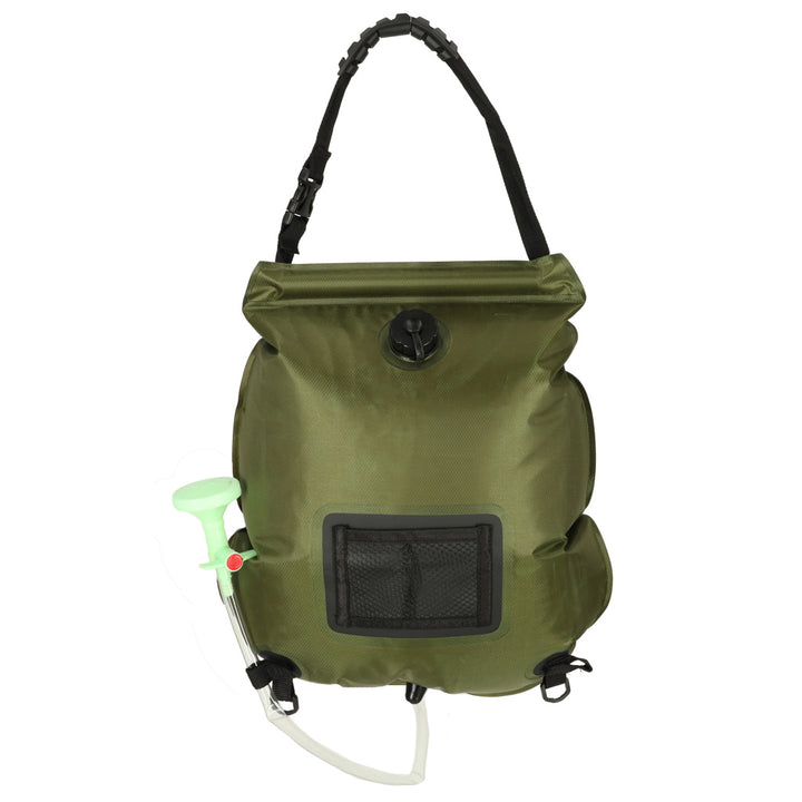 20L XXL solcelledrevet campingbruser med termometer