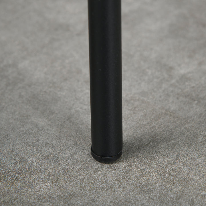 Spisestol/køkkenstole, 41,5 cm x 41,5 cm x 46 cm, sort