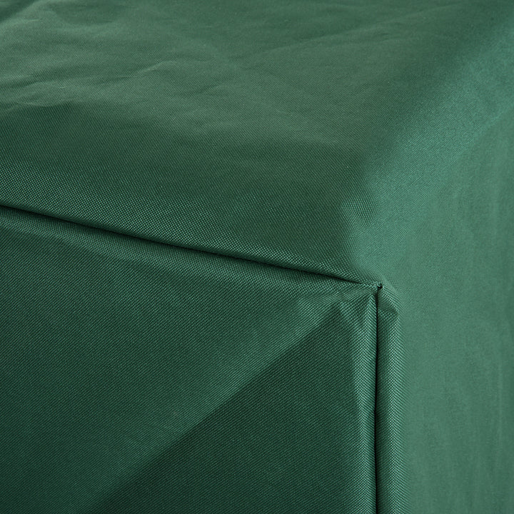 Beskyttelsesbetræk til havemøbler, 600D Oxford-stof, grøn, 210 x 140 x 80 cm