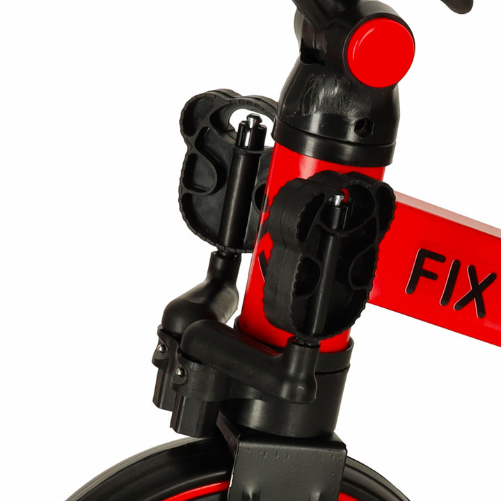 Trike Fix Mini cross-country trehjulet cykel 3 i 1 med pedaler rød