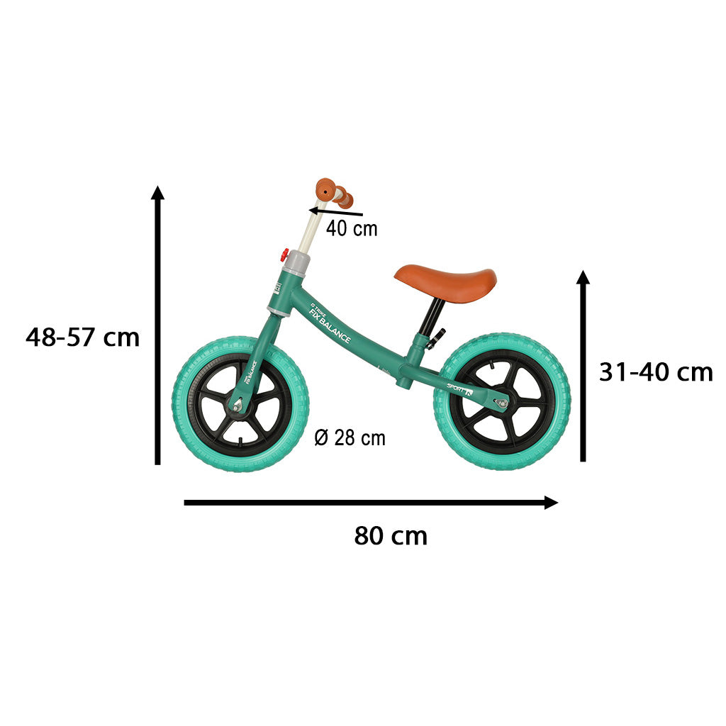Trike Fix Balance turkis cross-country cykel