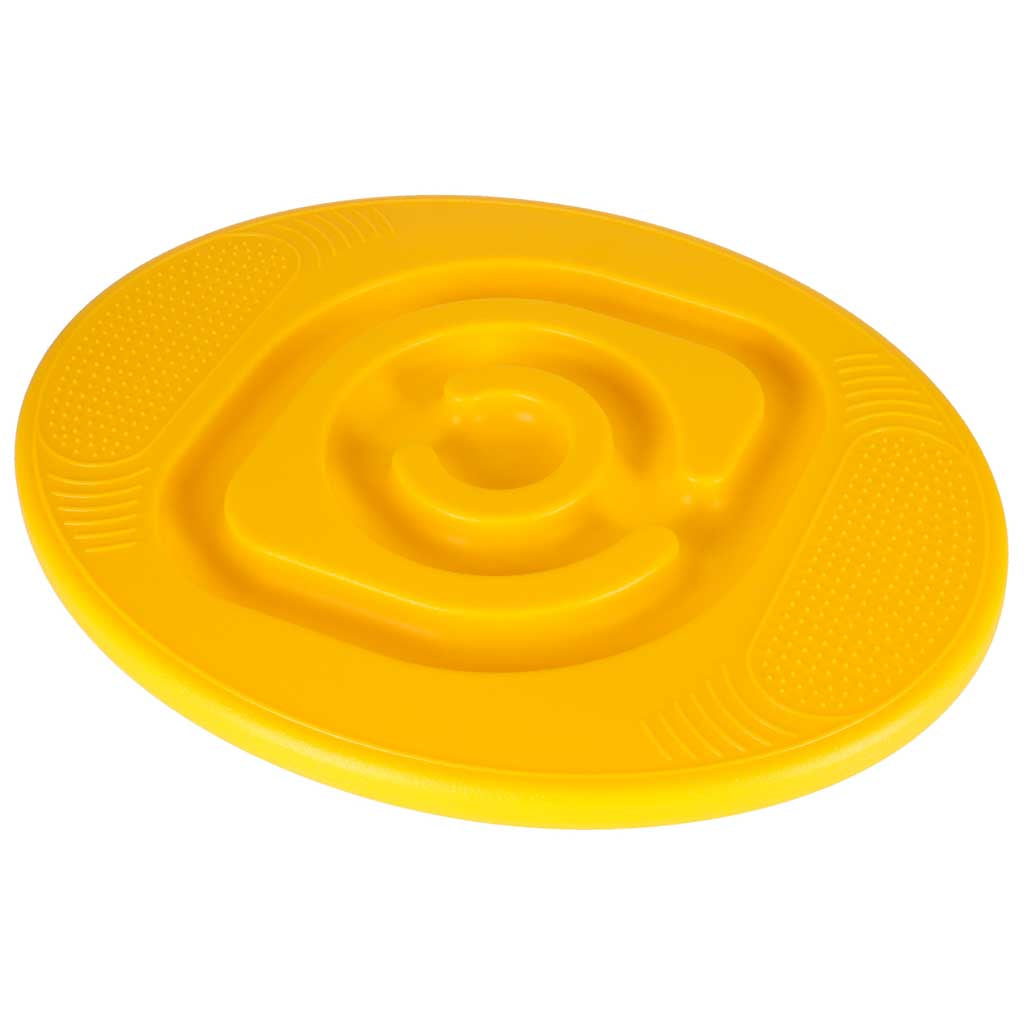 Balancerende balancebom med orange kugler