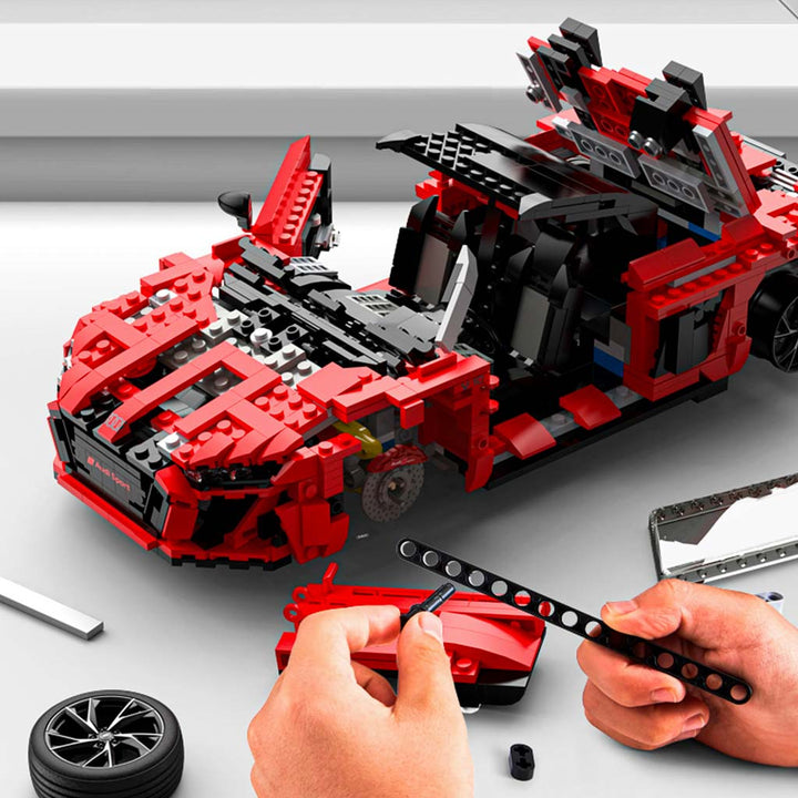 Fjernstyret bil 1:14 AUDI R8 Spyder klodser