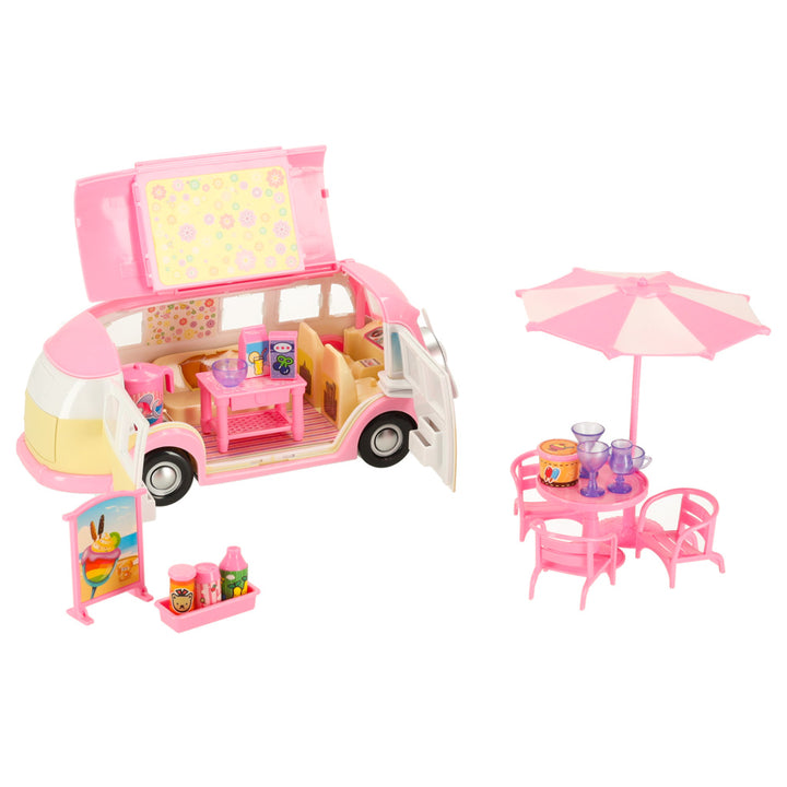 Bil isbutik campingvogn klapbord stole 30 stk.
