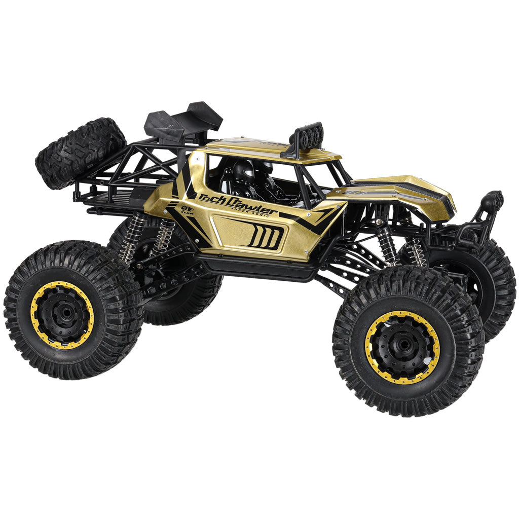 RC-bil Rock Crawler 2.4GHz 1:8 51cm guld