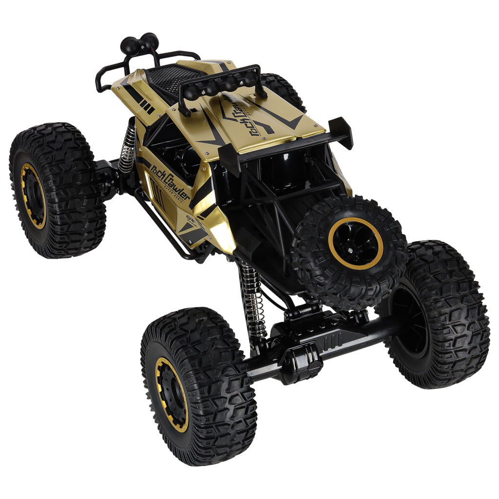 RC-bil Rock Crawler 2.4GHz 1:8 51cm guld