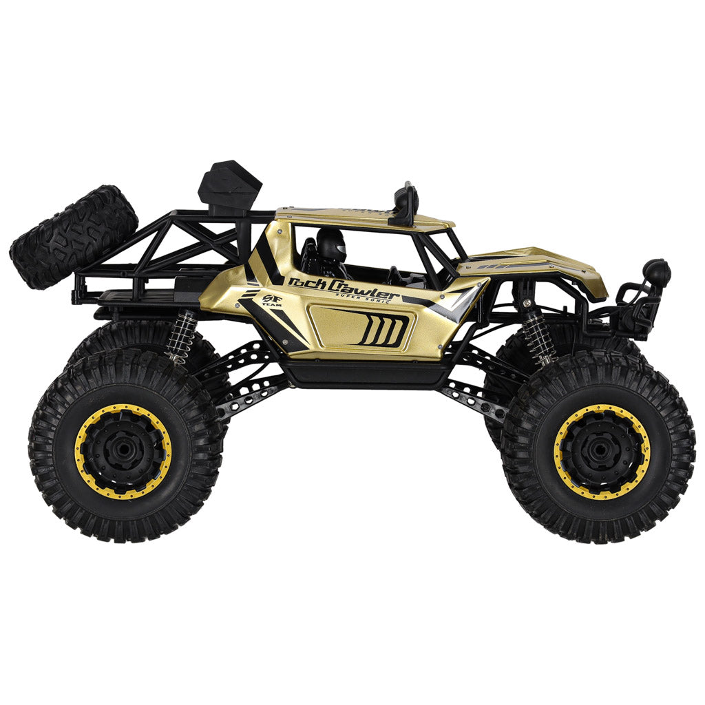 RC-bil Rock Crawler 2.4GHz 1:8 51cm guld