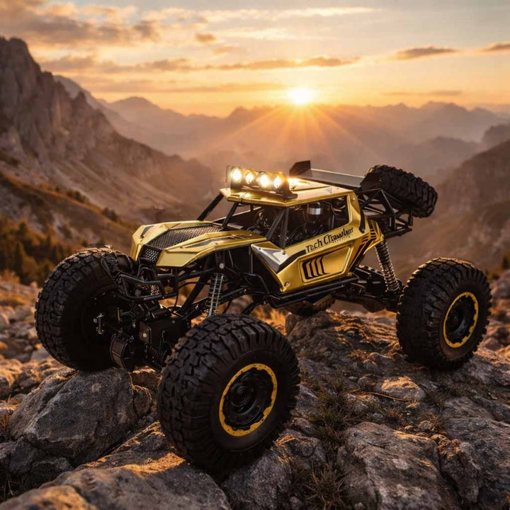 RC-bil Rock Crawler 2.4GHz 1:8 51cm guld