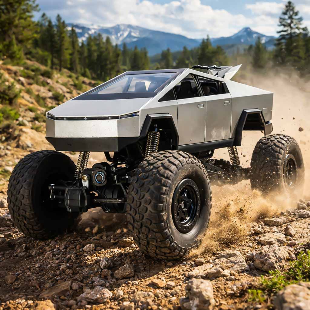 Fjernbetjent pickup truck klatrekøretøj 1:8 2.4GHz