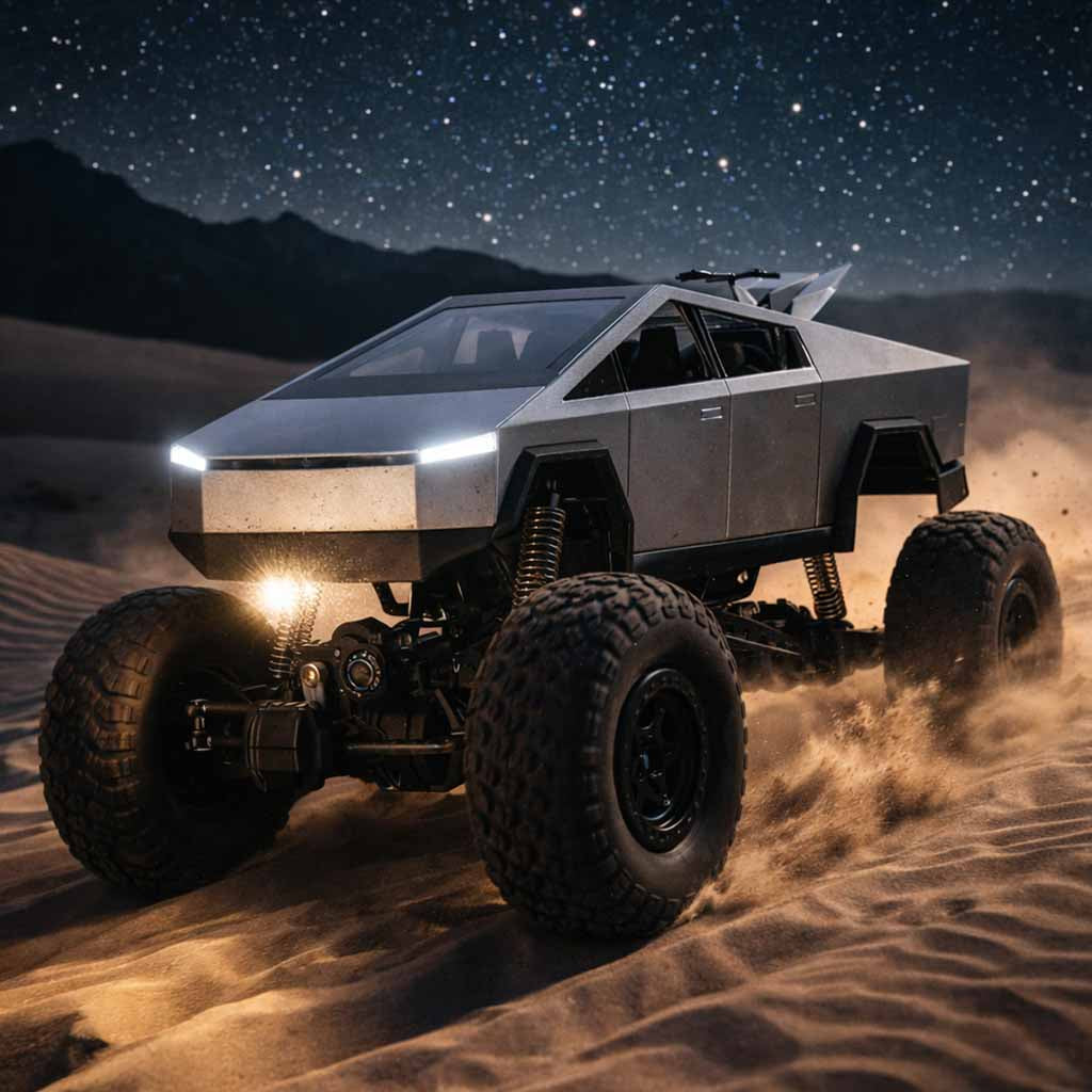 Fjernbetjent pickup truck klatrekøretøj 1:8 2.4GHz