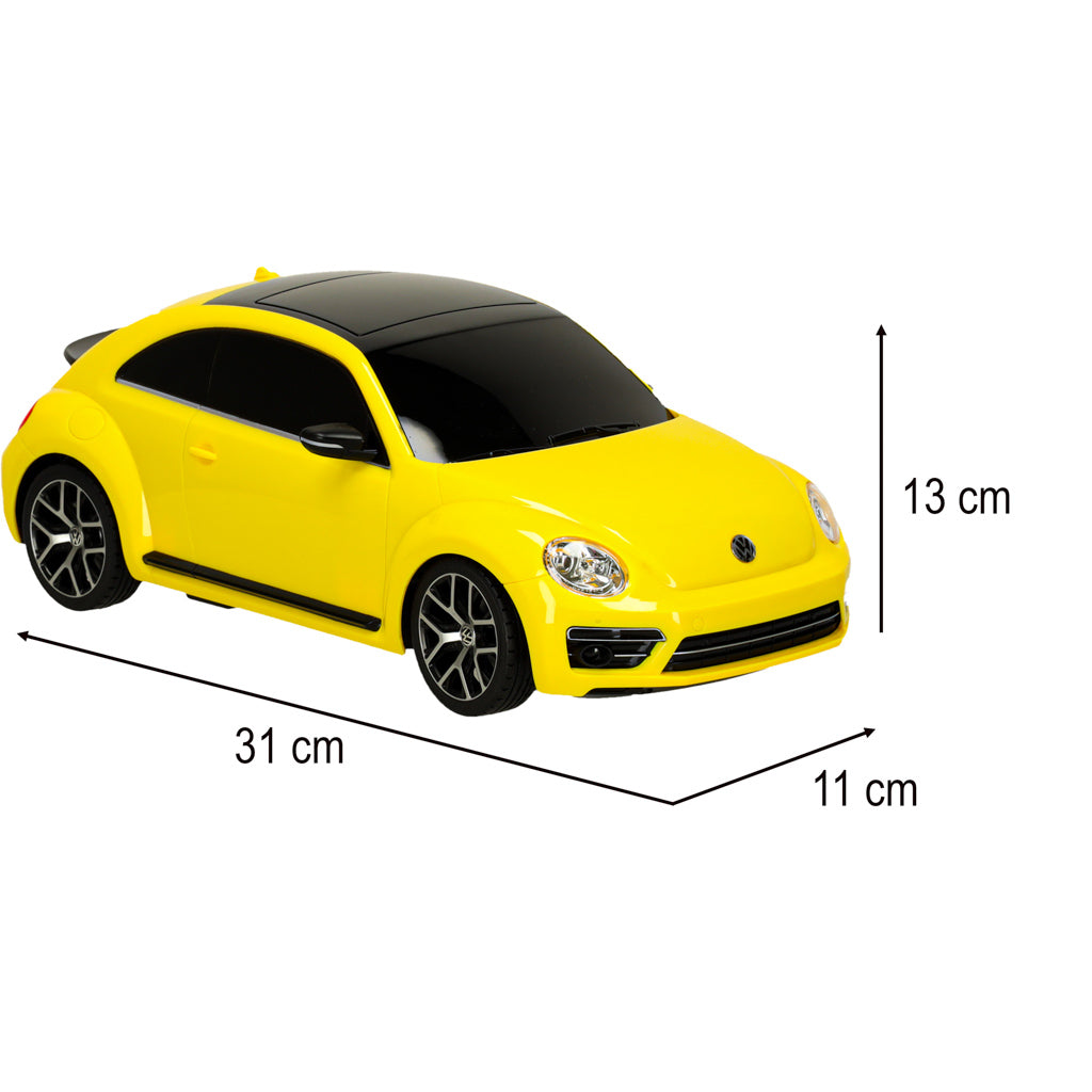 Fjernstyret bil 1:14 Volkswagen Beetle gul