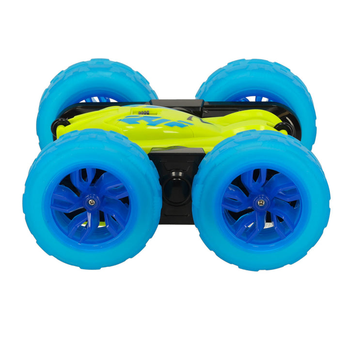 RC Revolt Flip Speeder fjernbetjent bil med lysende hjul