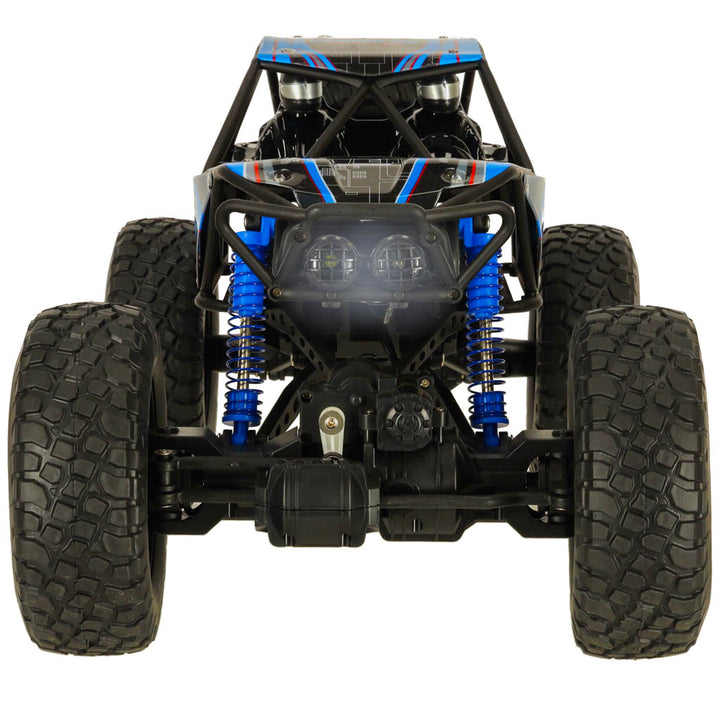 RC Crawler klatrebil 1:10 4WD 48cm blå